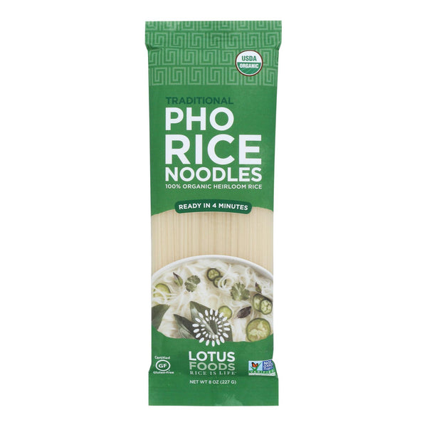 Lotus Foods - Ndls Organic Traditional Pho - Case of 8-8 Ounce