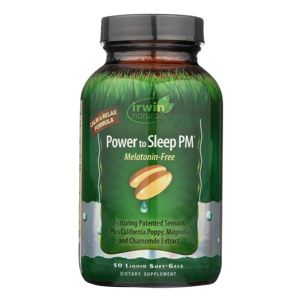 Irwin Naturals - Power To Sleep Pm Mela Fr - EA of 1-50 SGEL