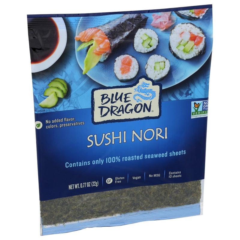 Blue Dragon Nori Wrapper Sushi - 1 Ounce, Case of 10