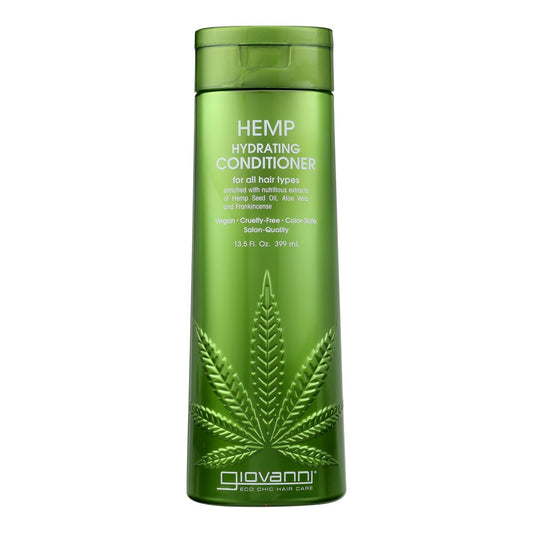 Giovanni Hair Care Products - Hemp Conditioner Hydrating - 1 Each-13.5 Fluid Ounce