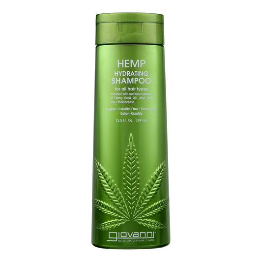 Giovanni Hair Care Products - Hemp Shampoo Hydrating - 1 Each-13.5 Fluid Ounce