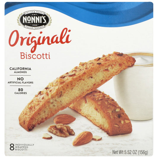 Nonnis Biscotti Original - 6 Ounce,  Case of 6