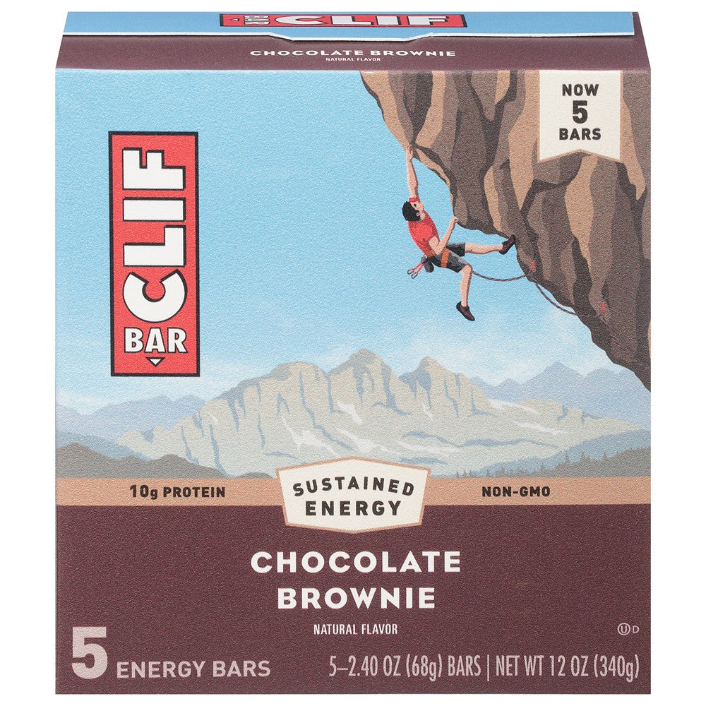 Clif Bar - Enrgy Br Og3 Choc Brownie - Case of 6-5/2.4 OZ
