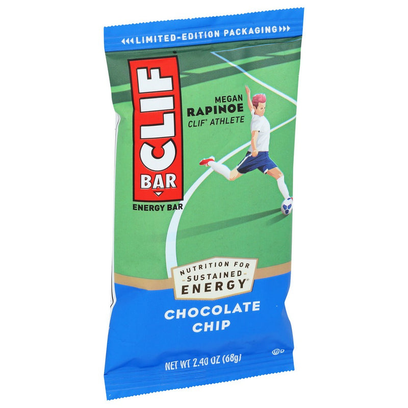 Clif Bar Chocolate Chip Organic - 2 Ounce, Case of 12