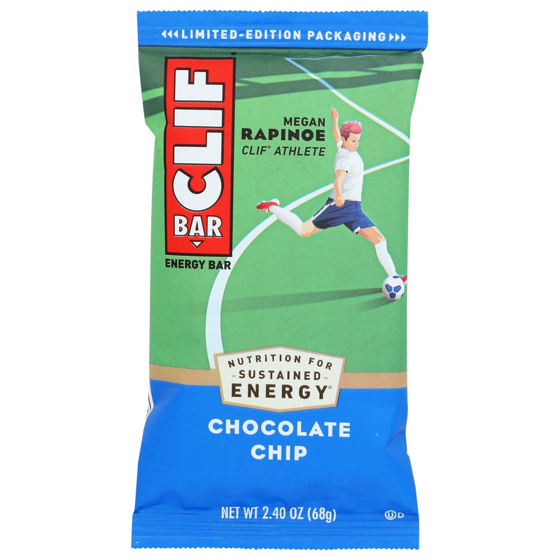 Clif Bar Chocolate Chip Organic - 2 Ounce, Case of 12