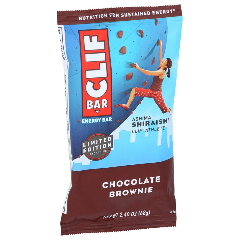 Clif® , Clif Energy Bar, Chocolate Brownie, 2.4 Oz,  Case of 12