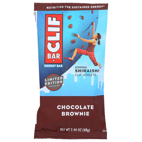 Clif® , Clif Energy Bar, Chocolate Brownie, 2.4 Oz,  Case of 12