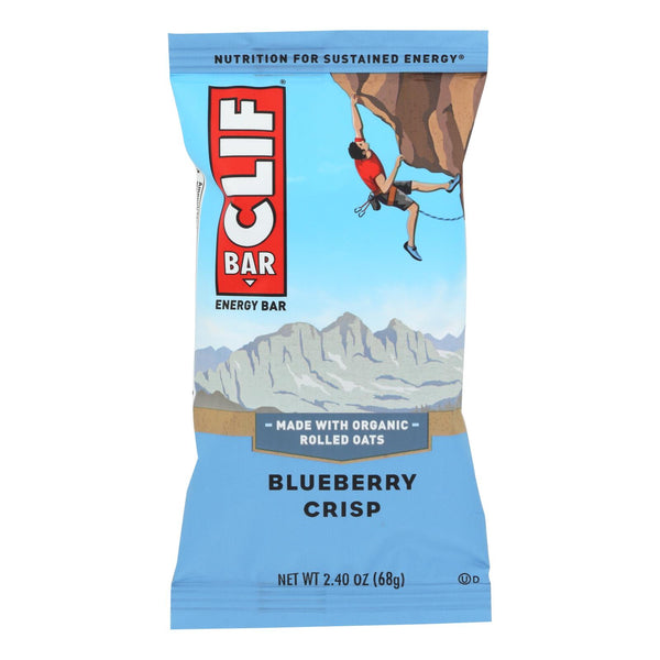 Clif Bar - Organic Blueberry Crisp - Case of 12 - 2.4 Ounce