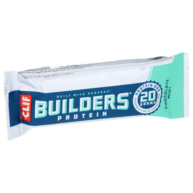 Clif® 10028, Clif Builder’S Protein Bar, Chocolate Mint, 2.4 Oz.  ,  Case of 12