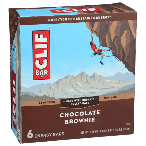 Clif Bar Choc Brownie 6 Pc - 14 Ounce,  Case of 6