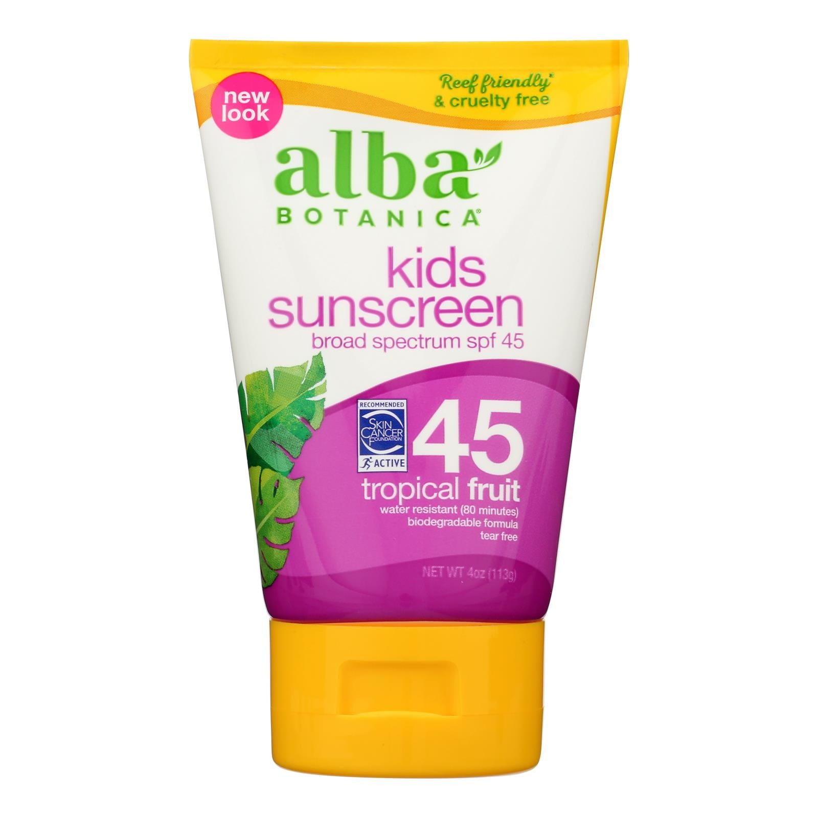 Alba Botanica - Sunscreen Lotion Kids SPF 50 - 1 Each-3 Fluid Ounces