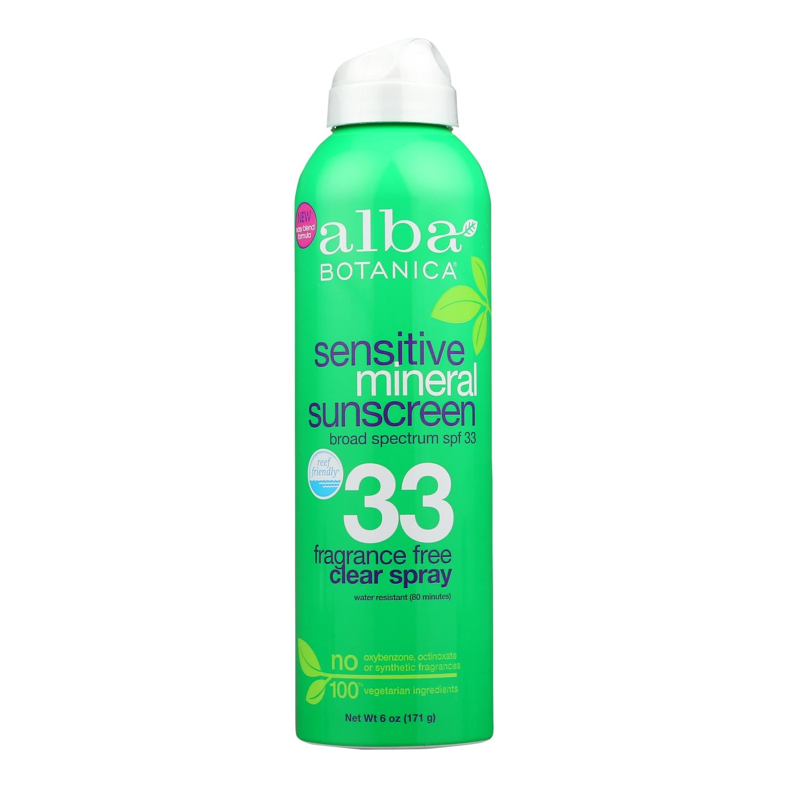 Alba Botanica - Sunscreen Spray For Face Mineral SPF 30 - 1 Each-5 Fluid Ounces