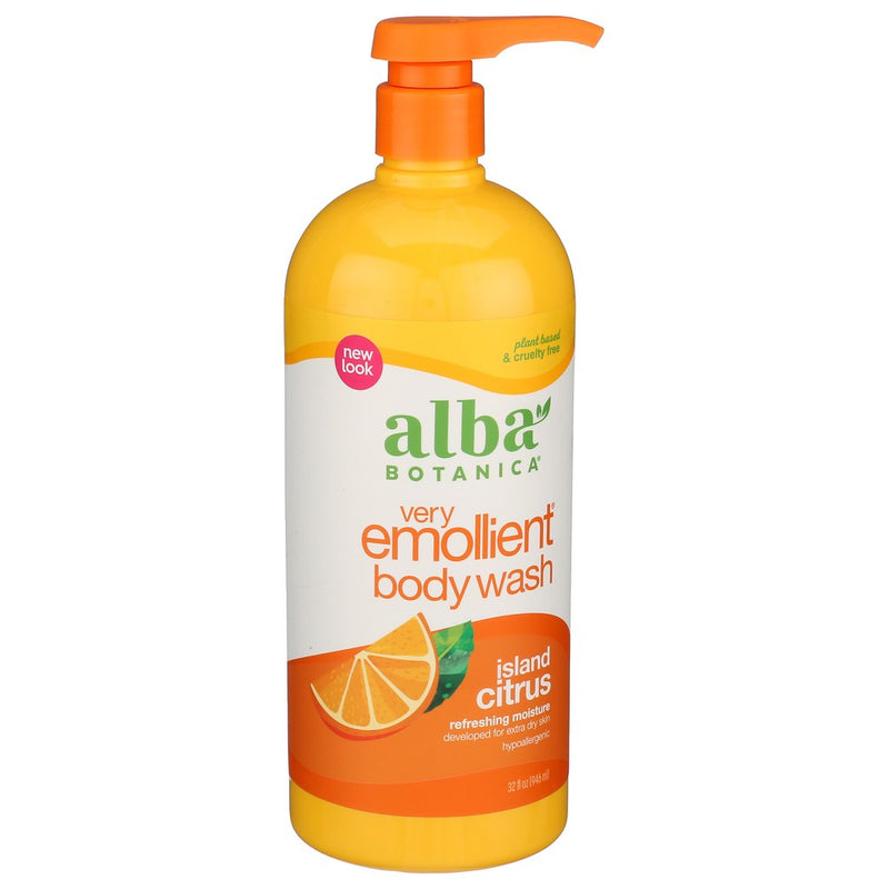 Alba Botanica Shwr Gel Isle Citrus - 32 Ounce, Case of 1