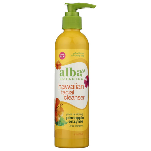 Alba Botanica® Al00802, Alba Botanica Pore Purifying Pineapple Enzyme Hawaiian Facial Cleanser, 8 Fl. Oz.,  Case of 1