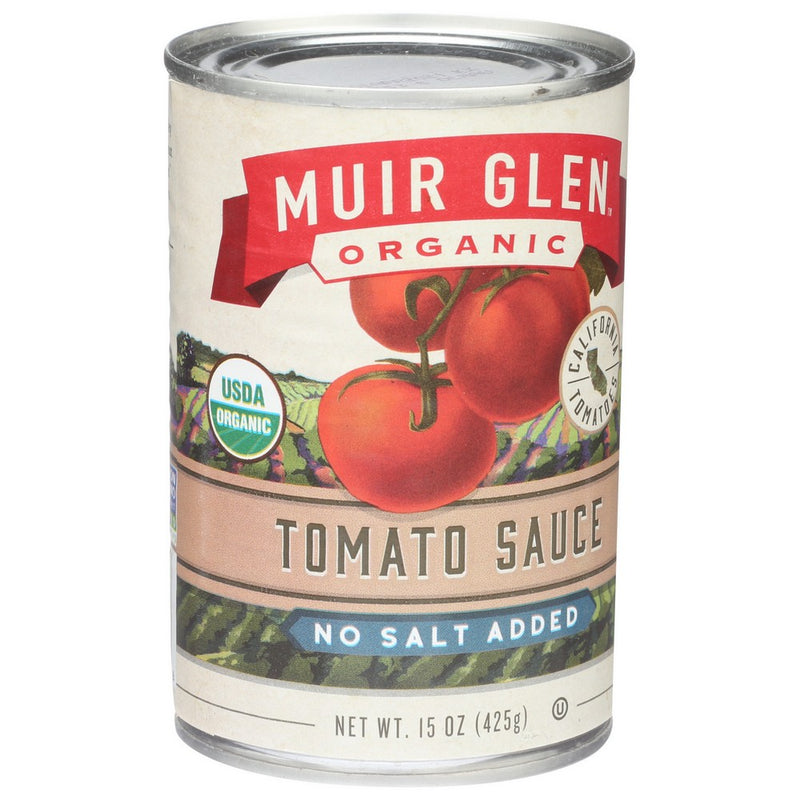 Muir Glen Tomato Sauce Ns - 15 Ounce, Case of 12