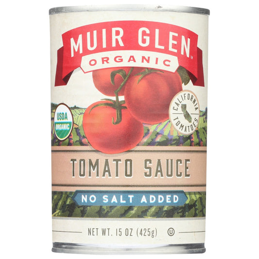 Muir Glen Tomato Sce Ns - 15 Ounce,  Case of 12