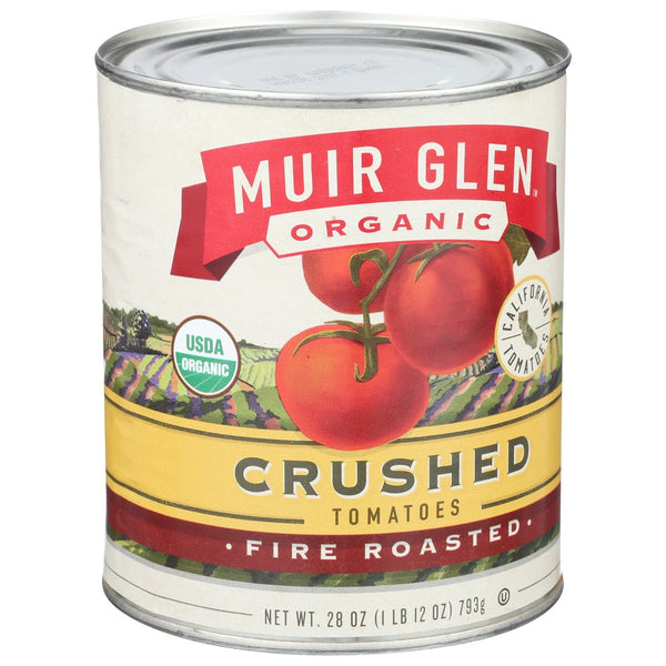 Muir Glen Tomato Fire Roasted Crsh - 28 Ounce, Case of 12