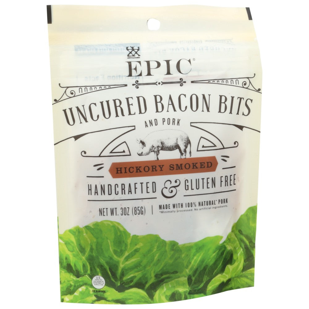 Epic® , Epic Salad Toppers, Hickory Smoked Bacon, 3 Oz.,  Case of 10