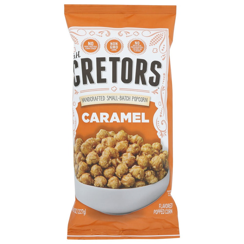 Gh Cretors Popcorn Caramel - 8 Ounce, Case of 12