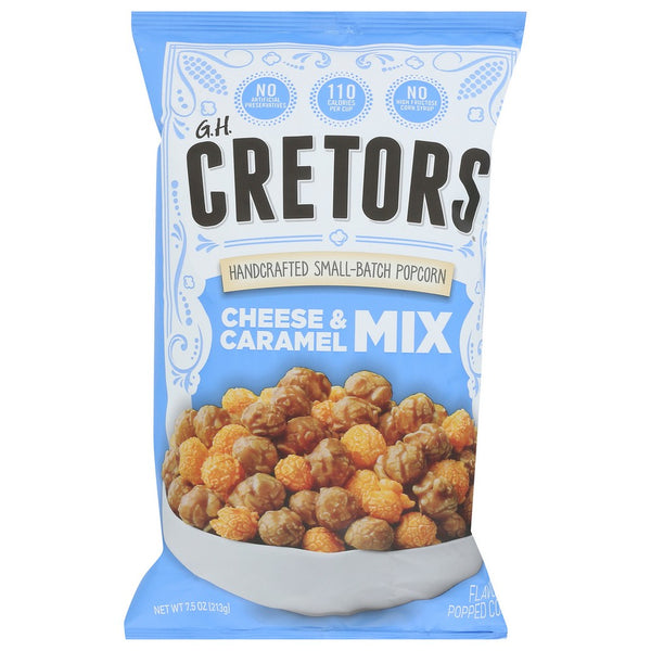 Gh Cretors Popcorn Cheese N Caramel Mx - 8 Ounce, Case of 12