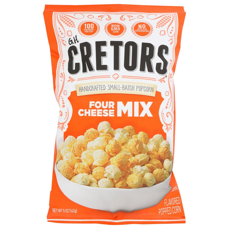 Gh Cretors Popcorn Four Cheese Nix - 5 Ounce, Case of 12