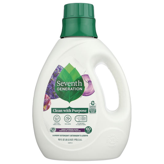 Seventh Generation® 68748042,  Svg Detergent Liq M Lavender 4 Piece 90 Oz. 90 Fluid Ounce,  Case of 4