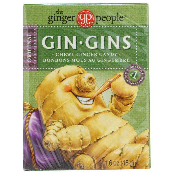 Ginger People Ginger Chewy Orgin Trvl - 2 Ounce, Case of 24