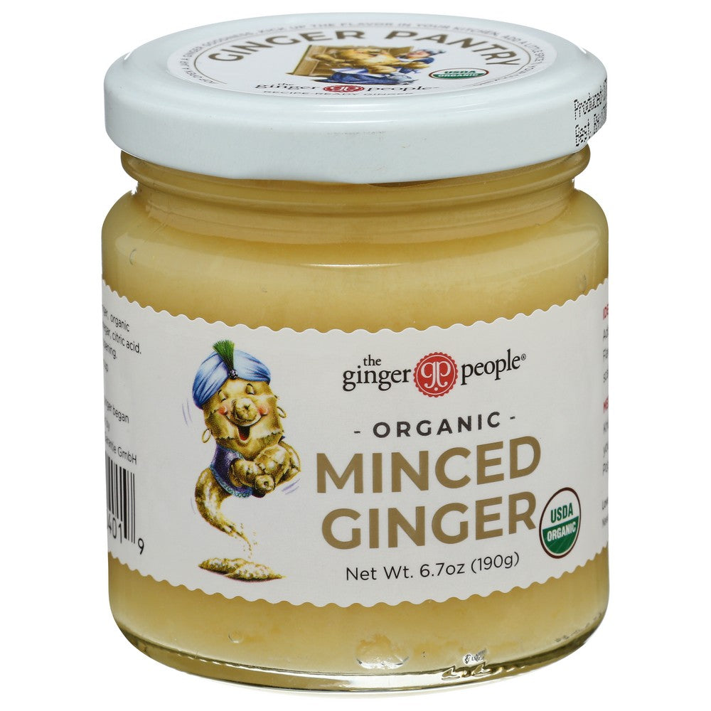 The Ginger People® 90401, The Ginger People Organicanic Minced Ginger, 6.7 Oz. ,  Case of 12