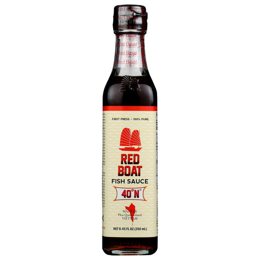 Red Boat Rb-40N-250Ml/6,  Premium Vietnamese Fish Sauce 8.45 Fluid Ounce,  Case of 6