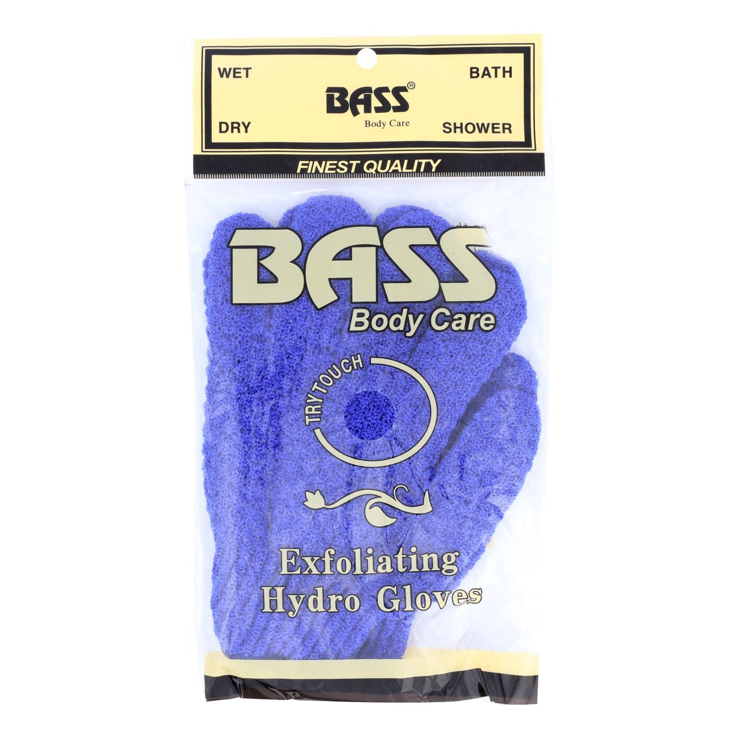 Bass Body Care Exfoliating Hydro Gloves  - 1 Each - Count