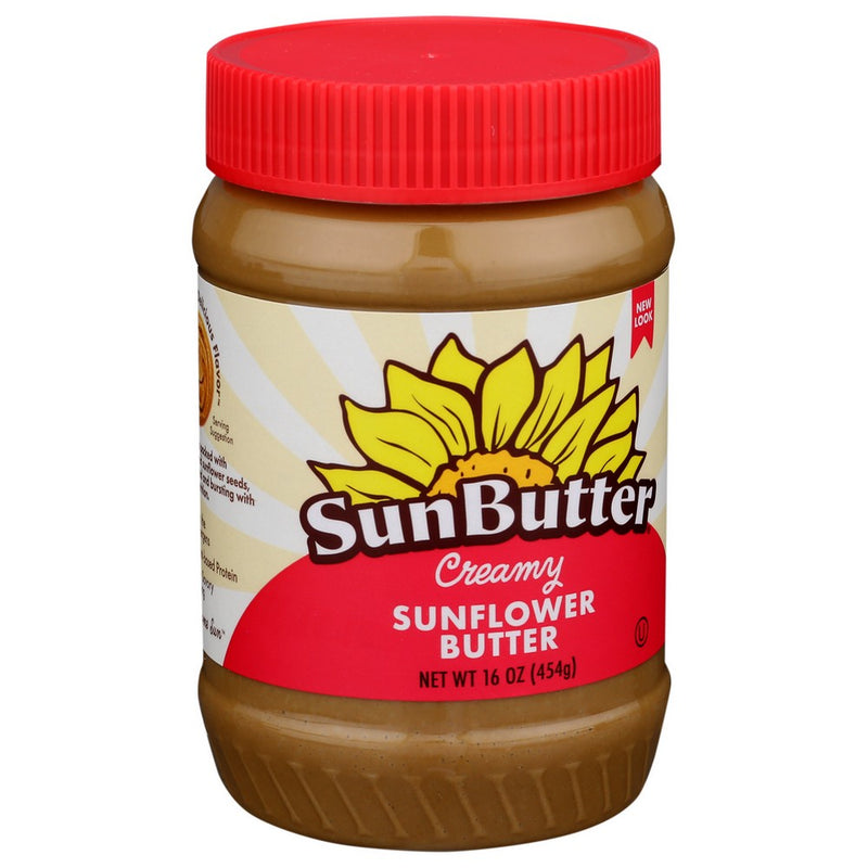 Sunbutter Natural Nut Butter Original Creamy - 16 Ounce, Case of 6