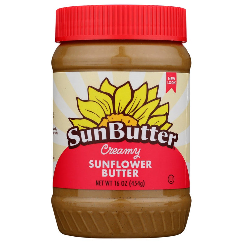 Sunbutter Natural Nut Butter Original Creamy - 16 Ounce, Case of 6