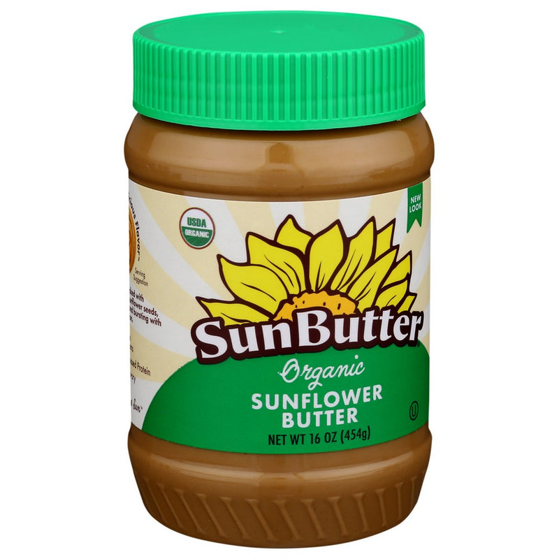 Sunbutter Natural Nut Butter Sunflower Natural - 16 Ounce, Case of 6