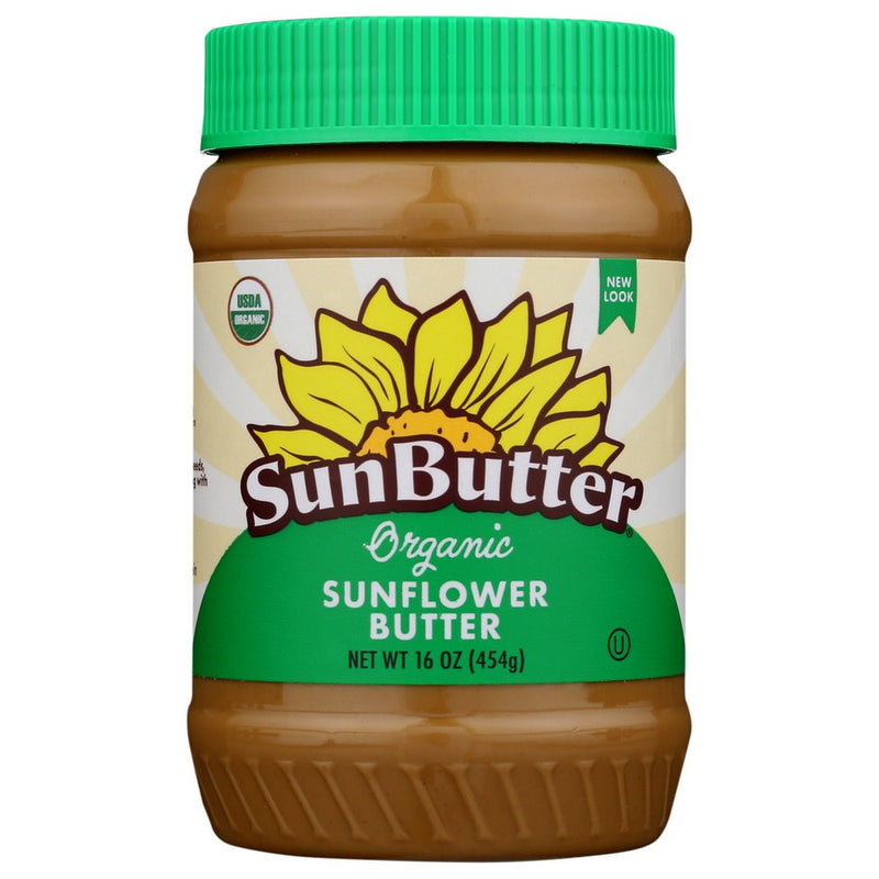 Sunbutter Natural Nut Butter Sunflower Natural - 16 Ounce, Case of 6