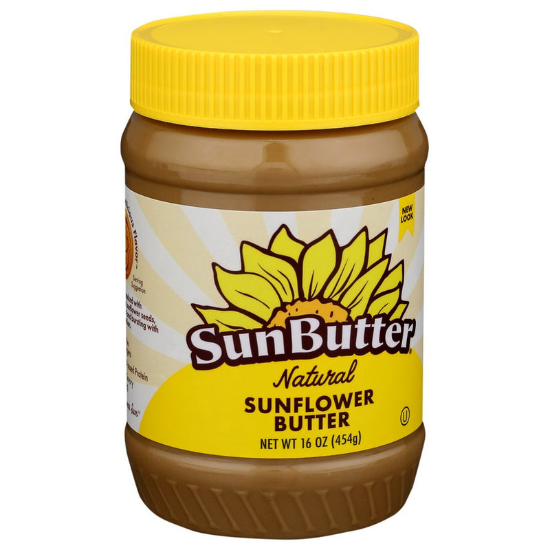 Sunbutter Natural Nut Butter Sunflwr Natural - 16 Ounce, Case of 6