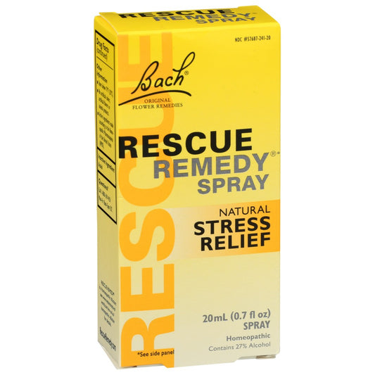 Bach® Bf01394, Bach Rescue Remedy Natural Stress Relief Spray, 20 Ml. Bottle,  Case of 1