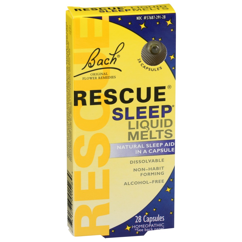 Bach® Bf01528, Bach Rescue Sleep Liquid Melts, 28 Capsules,  Case of 1