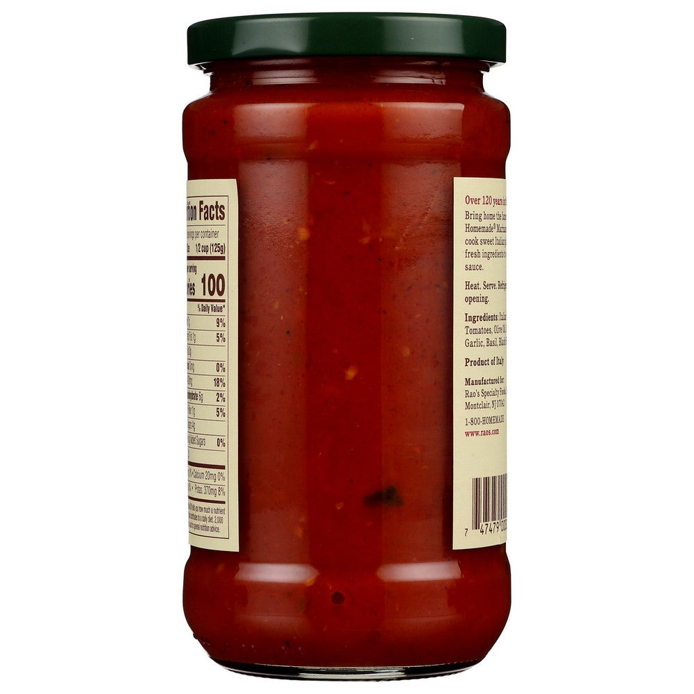 Raos Sauce Marinara - 16 Ounce,  Case of 6