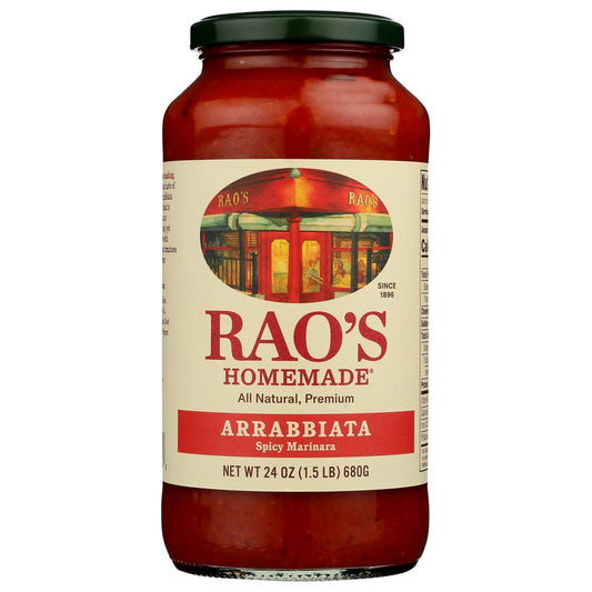 Raos Sauce Arrabbiatta - 24 Ounce,  Case of 6