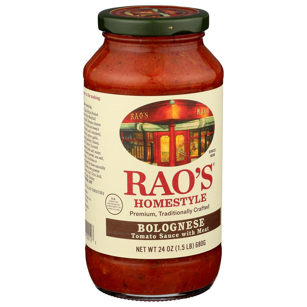 Rao's Homemade® 03-00016, Pasta Sauce Bolognese   24Oz 24 Ounce,  Case of 6