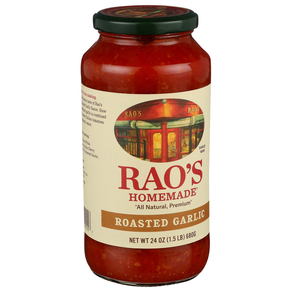 Rao's Homemade® 03-00055,  Roasted Garlic Sauce   24 Oz 24 Ounce,  Case of 6