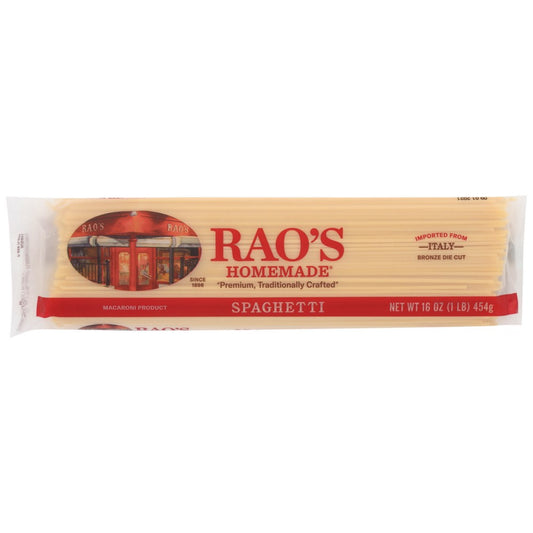 Rao's Homemade® Spa16-2, Spaghetti Pasta Pasta Spaghetti 16 Ounce,  Case of 15