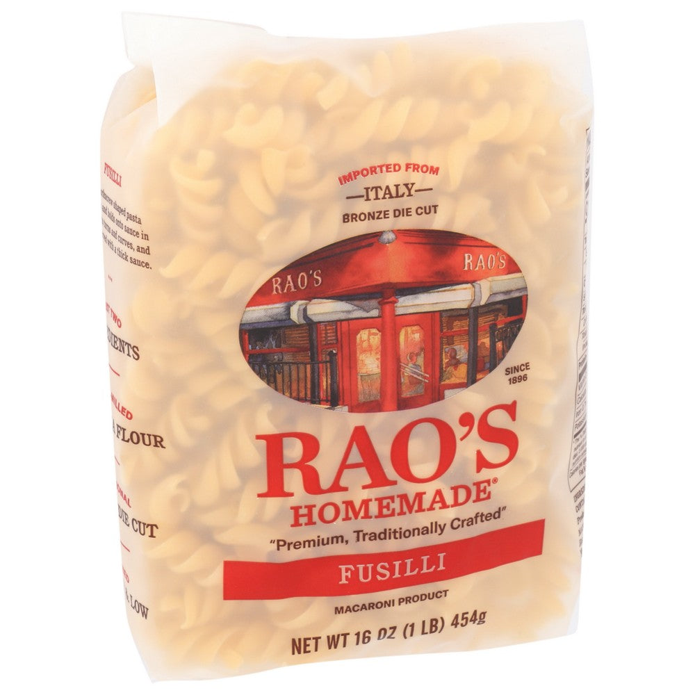 Rao's Homemade® Fus16-12, Fusilli Pasta Pasta Fusilli 16 Ounce,  Case of 6