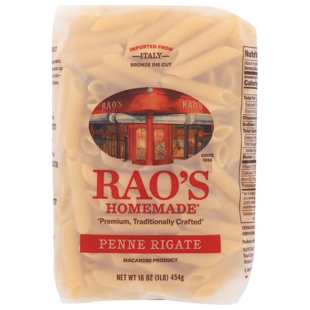 Rao's Homemade® Pen16-12, Penne Pasta Pasta Penne 16 Ounce,  Case of 6