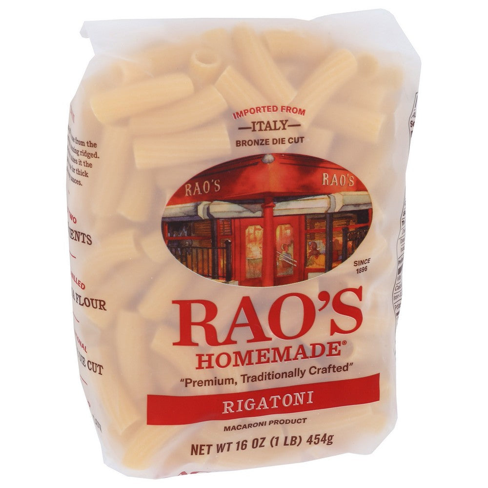 Rao's Homemade 03-00179, Rao's Rigatoni Short Pasta Rao's Pasta 16 Ounce,  Case of 6