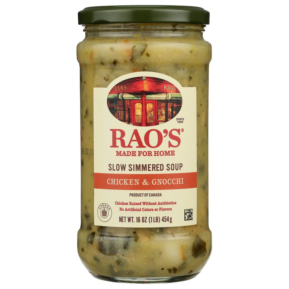 Rao's Homemade® 03-00098, Chicken Gnocchi Chicken Gnocchi Soup 16 Ounce,  Case of 6