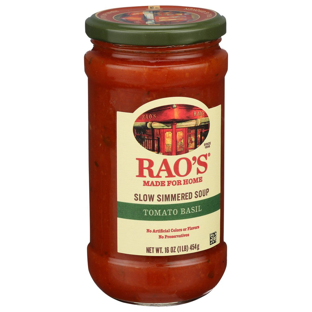 Rao's 03-00102, Tomato Basil Tomato Basil Soup 16 Ounce,  Case of 6