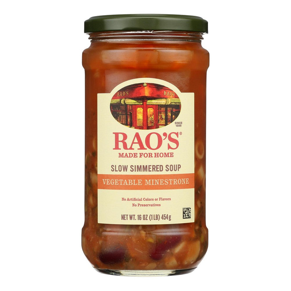 Rao's Specialty Food - Soup Veg Minestrone - Case of 6 - 16 OZ