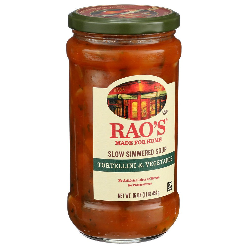 Rao's 03-00185,  Tortellini & Vegetable Soup, 16Oz 16 Ounce,  Case of 6