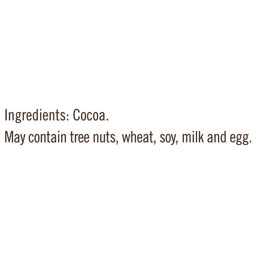 Ghirardelli Unsweetened Cocoa Powder Pouch 8 Ounce Size - 6 Per Case